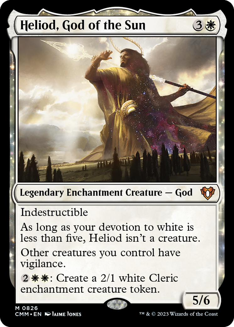 Heliod, God of the Sun [Commander Masters] | Enigma On Main