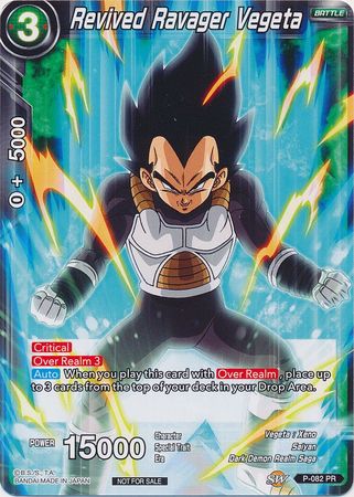 Revived Ravager Vegeta (P-082) [Promotion Cards] | Enigma On Main