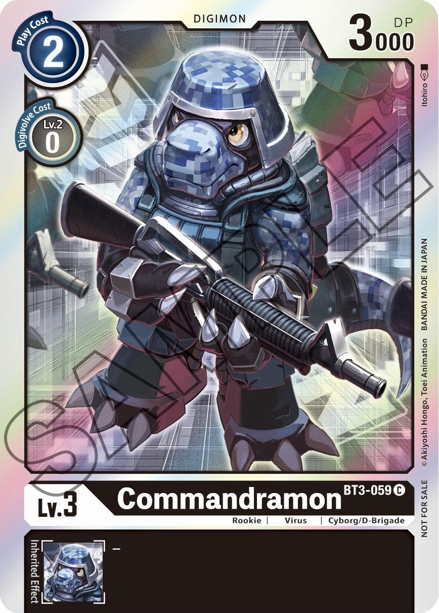 Commandramon [BT3-059] (Event Pack 1) [Release Special Booster Promos] | Enigma On Main