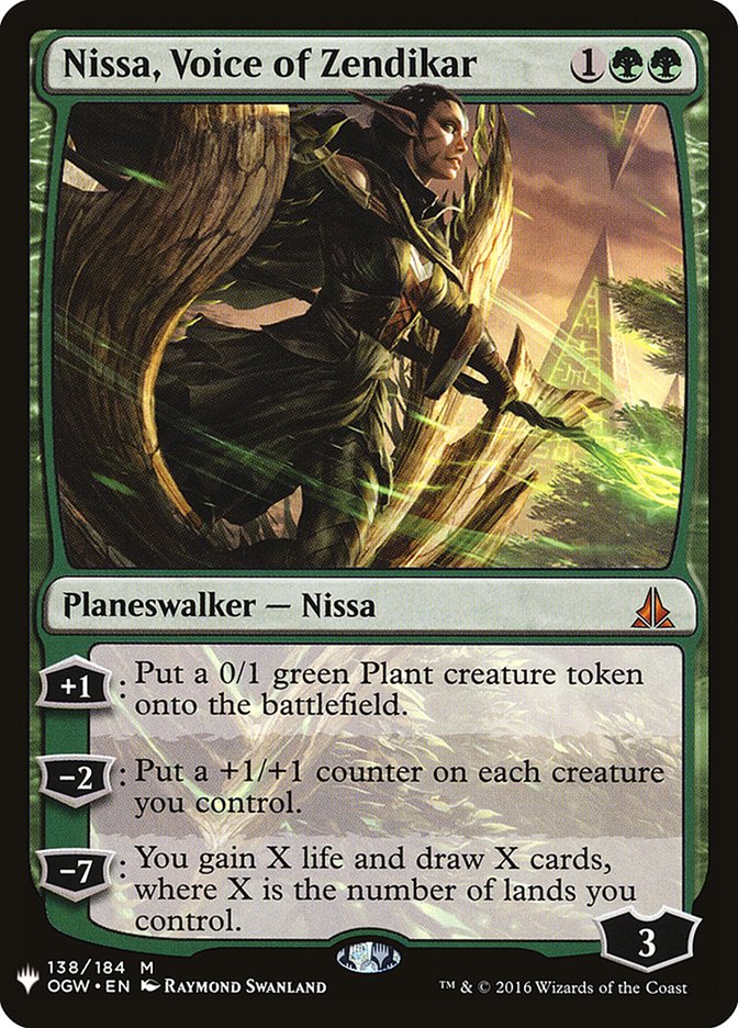 Nissa, Voice of Zendikar [Mystery Booster] | Enigma On Main