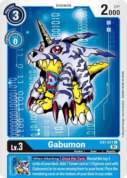 Gabumon [EX1-011] [Classic Collection] | Enigma On Main