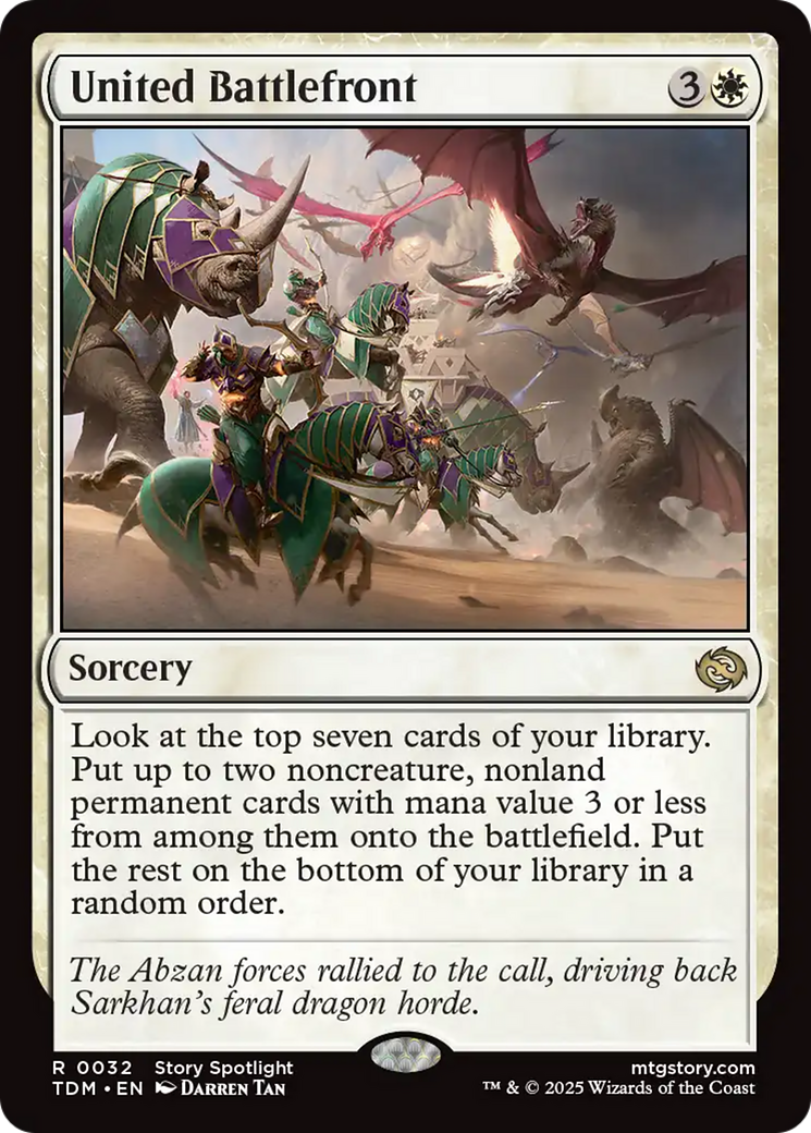 United Battlefront [Tarkir: Dragonstorm] | Enigma On Main