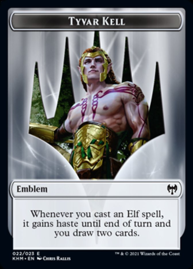 Tyvar Kell Emblem [Kaldheim Tokens] | Enigma On Main