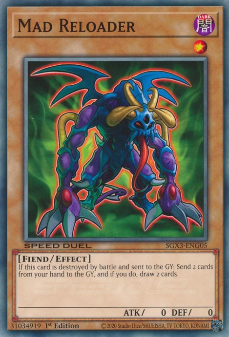 Mad Reloader [SGX3-ENG05] Common | Enigma On Main