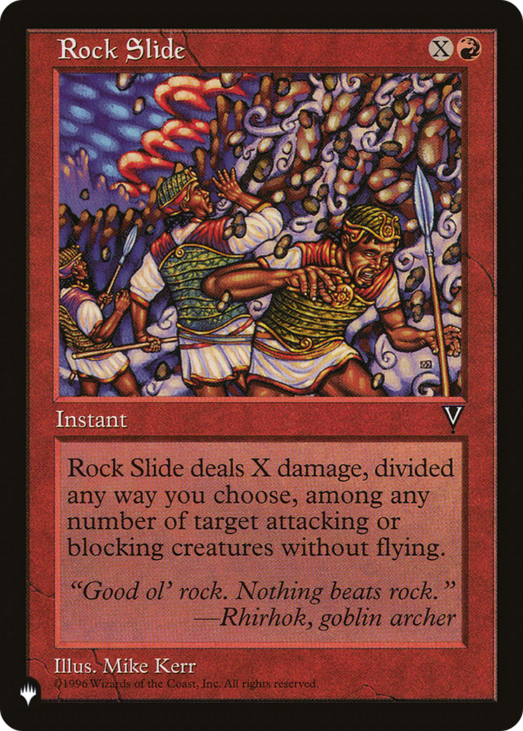 Rock Slide [The List] | Enigma On Main