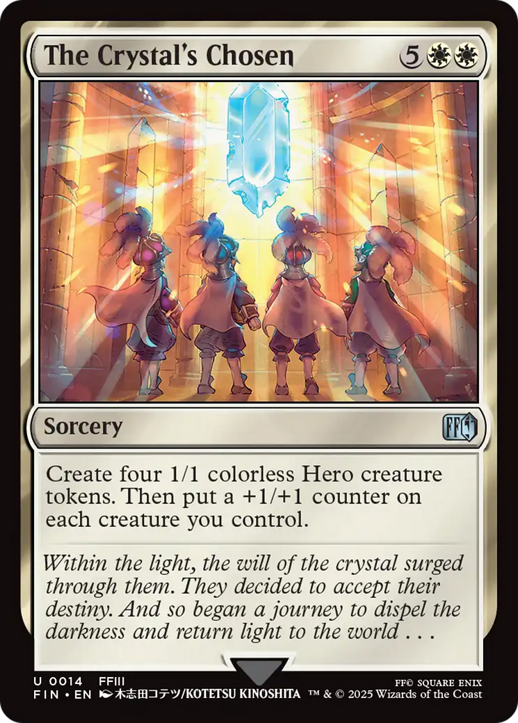 The Crystal's Chosen [FINAL FANTASY] | Enigma On Main