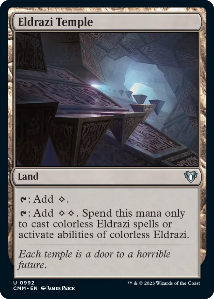 Eldrazi Temple [Commander Masters] | Enigma On Main
