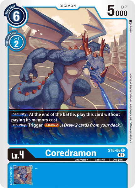 Coredramon [ST8-06] [Starter Deck: Ulforce Veedramon] | Enigma On Main