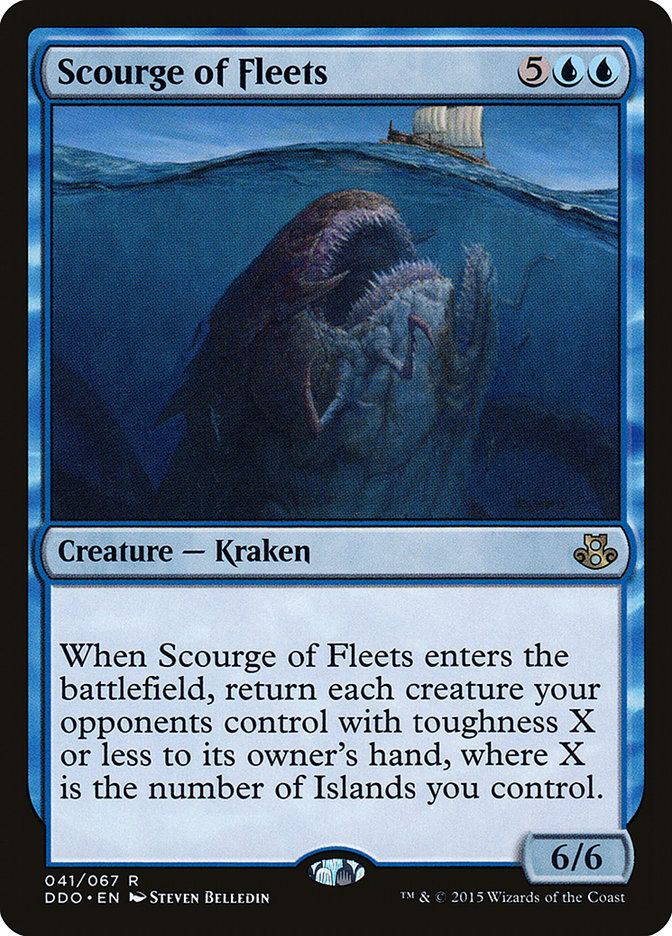 Scourge of Fleets [Duel Decks: Elspeth vs. Kiora] | Enigma On Main