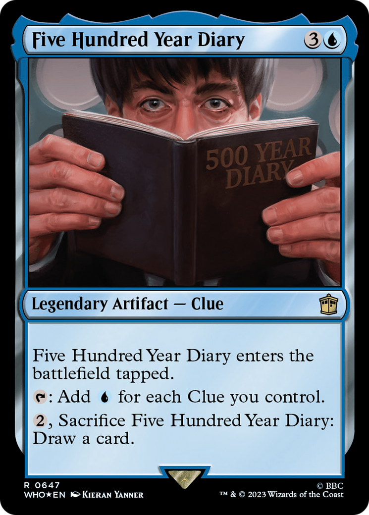 Five Hundred Year Diary (Surge Foil) [Doctor Who] | Enigma On Main