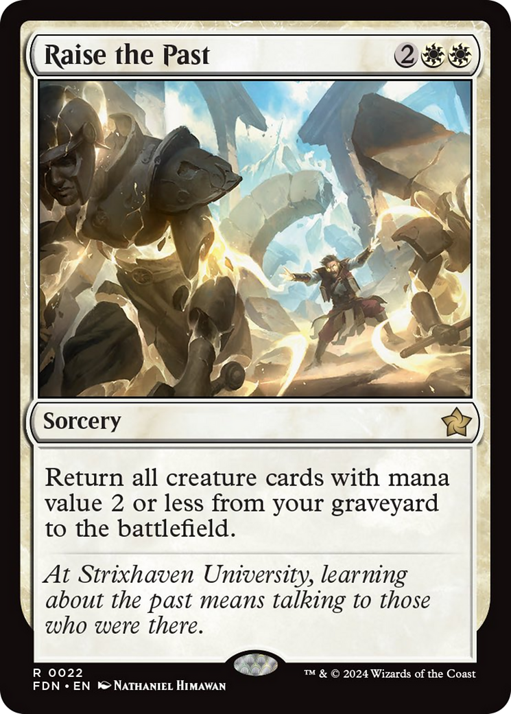 Raise the Past [Foundations] | Enigma On Main