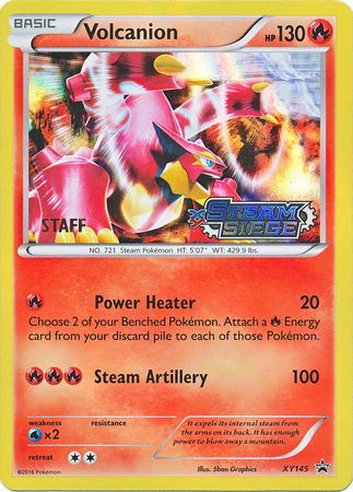 Volcanion (XY145) (Staff) [XY: Black Star Promos] | Enigma On Main