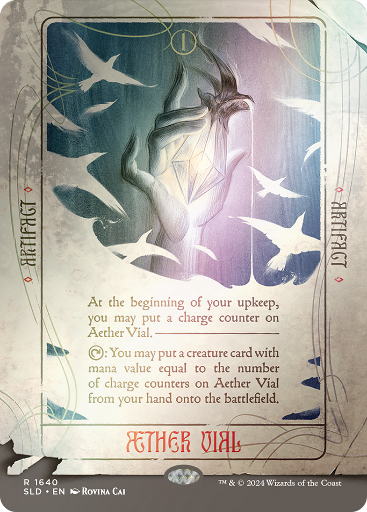 Aether Vial (Rainbow Foil) [Secret Lair Drop Series] | Enigma On Main