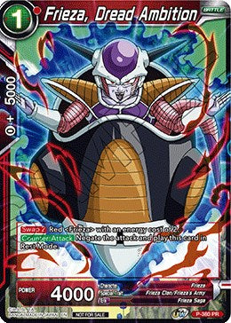 Frieza, Dread Ambition (Tournament Pack Vol. 8) (P-380) [Tournament Promotion Cards] | Enigma On Main