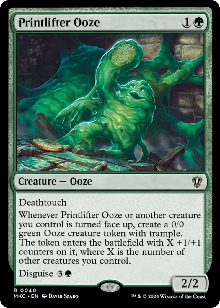 Printlifter Ooze [Murders at Karlov Manor Commander] | Enigma On Main