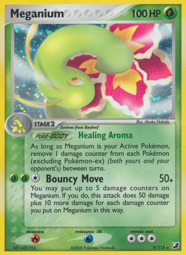 Meganium (9/115) [EX: Unseen Forces] | Enigma On Main