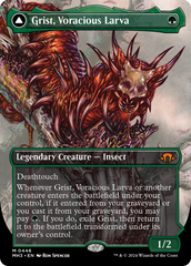 Grist, Voracious Larva // Grist, the Plague Swarm (Borderless) [Modern Horizons 3] | Enigma On Main