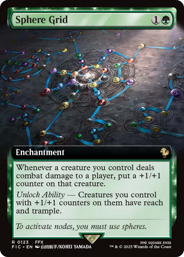 Sphere Grid (Extended Art) [FINAL FANTASY Commander] | Enigma On Main