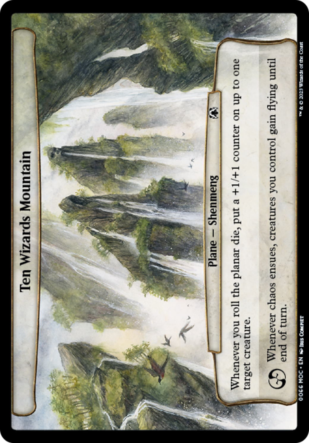 Ten Wizards Mountain [March of the Machine Commander] | Enigma On Main