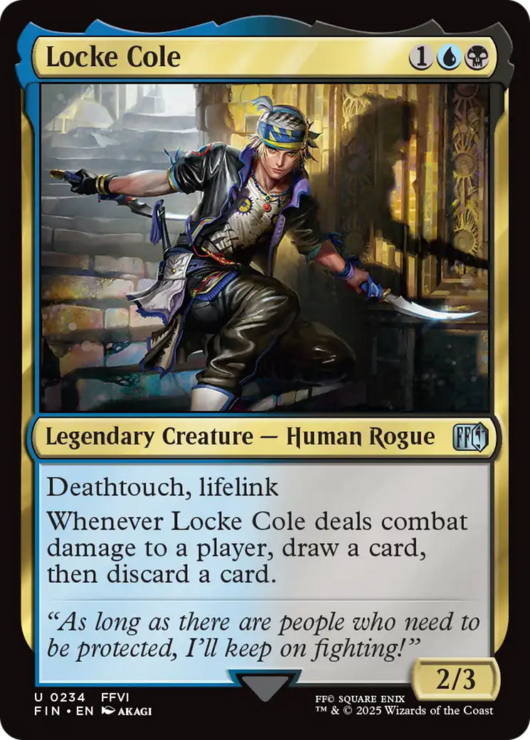 Locke Cole [FINAL FANTASY] | Enigma On Main