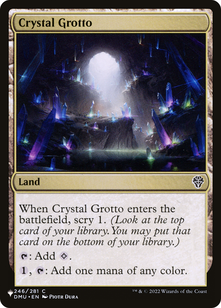 Crystal Grotto [The List] | Enigma On Main