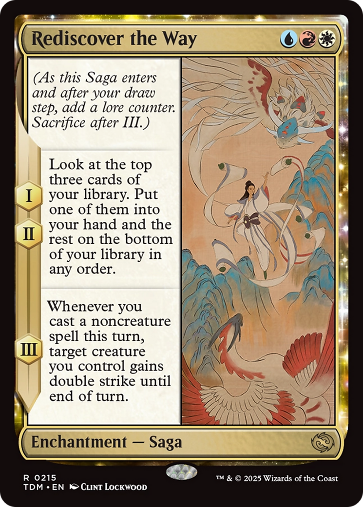 Rediscover the Way [Tarkir: Dragonstorm] | Enigma On Main