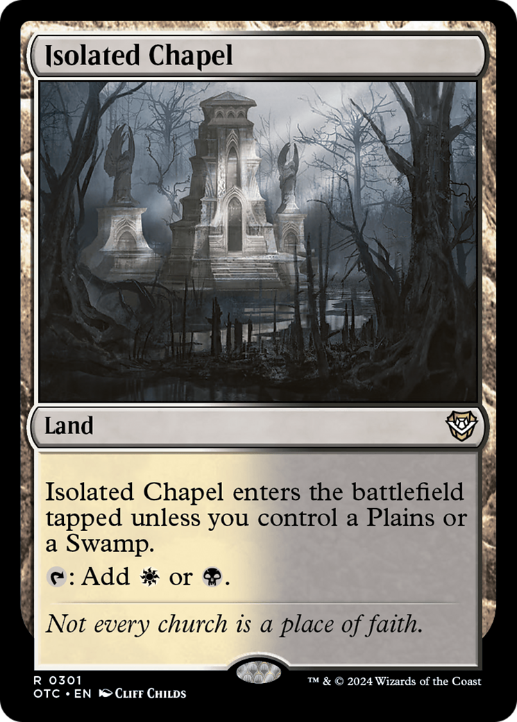 Isolated Chapel [Outlaws of Thunder Junction Commander] | Enigma On Main