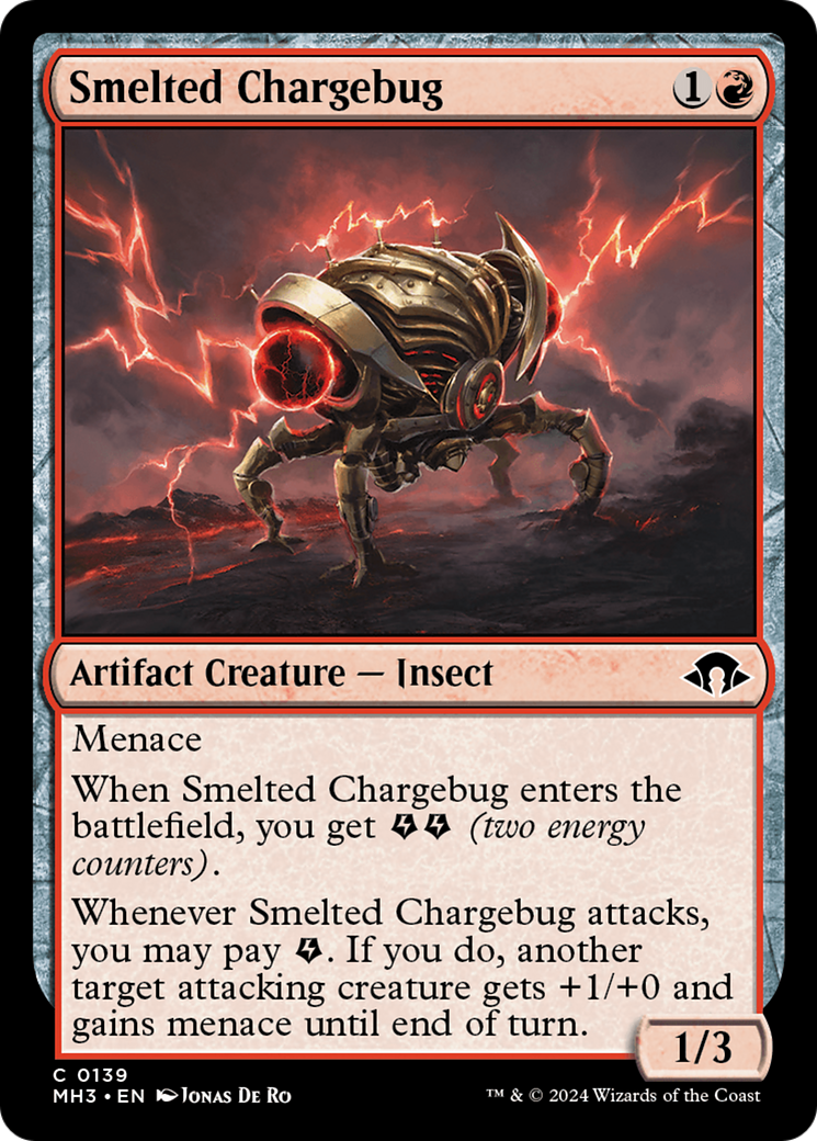 Smelted Chargebug [Modern Horizons 3] | Enigma On Main