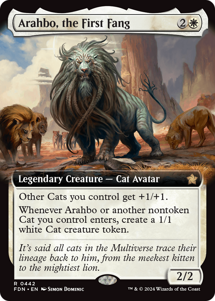 Arahbo, the First Fang (Extended Art) [Foundations] | Enigma On Main