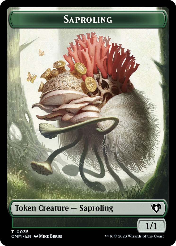 Saproling Token [Commander Masters Tokens] | Enigma On Main