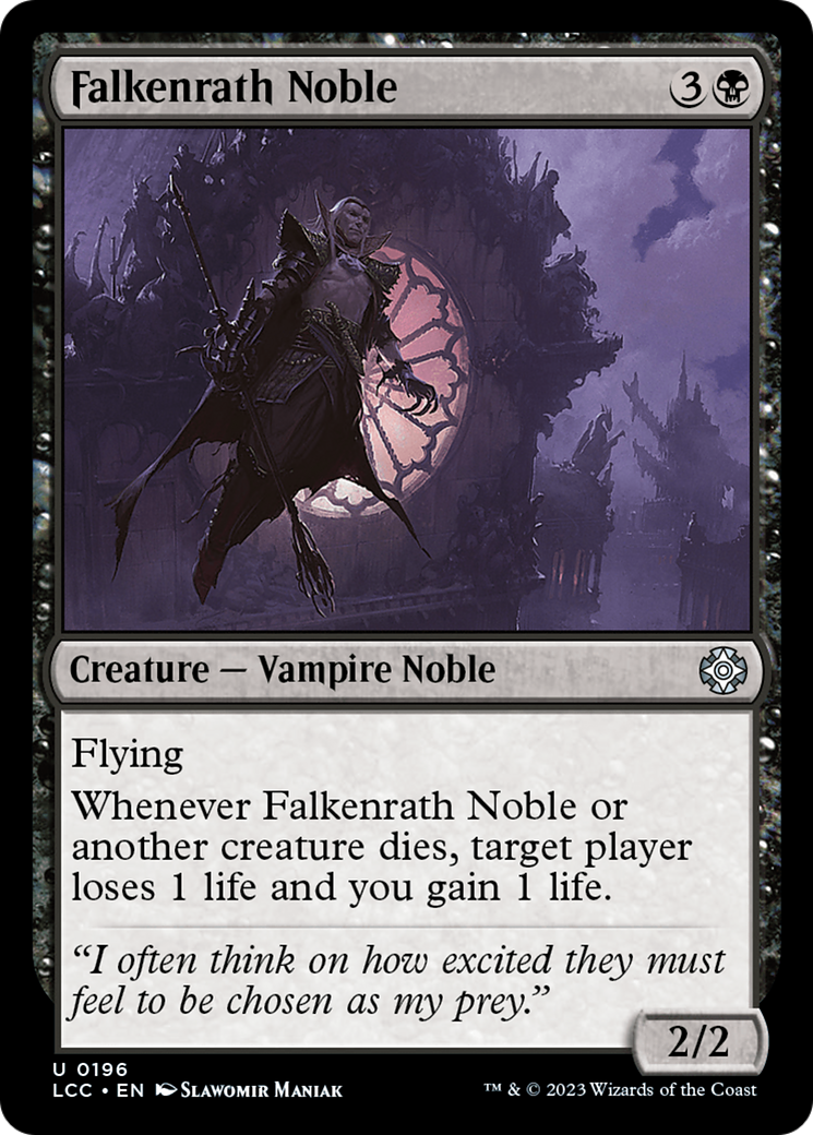 Falkenrath Noble [The Lost Caverns of Ixalan Commander] | Enigma On Main