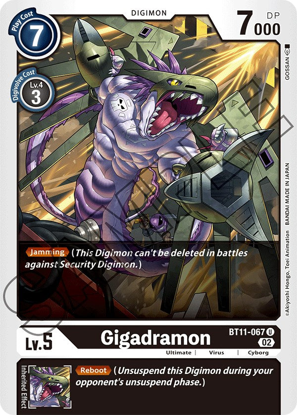 Gigadramon [BT11-067] [Dimensional Phase] | Enigma On Main