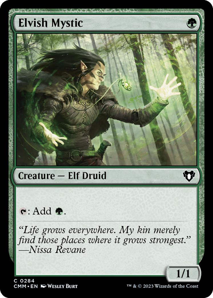 Elvish Mystic [Commander Masters] | Enigma On Main