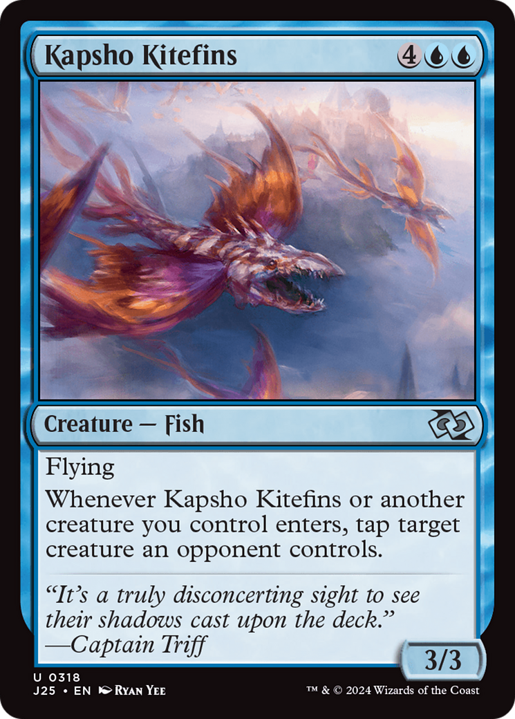 Kapsho Kitefins [Foundations Jumpstart] | Enigma On Main