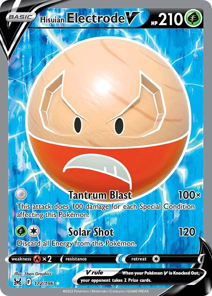 Hisuian Electrode V (172/196) [Sword & Shield: Lost Origin] | Enigma On Main