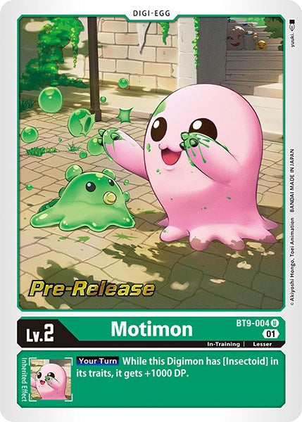 Motimon [BT9-004] [X Record Pre-Release Promos] | Enigma On Main