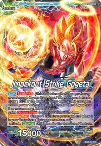 Gogeta // Knockout Strike Gogeta (2018 Big Card Pack) (SD6-01) [Promotion Cards] | Enigma On Main