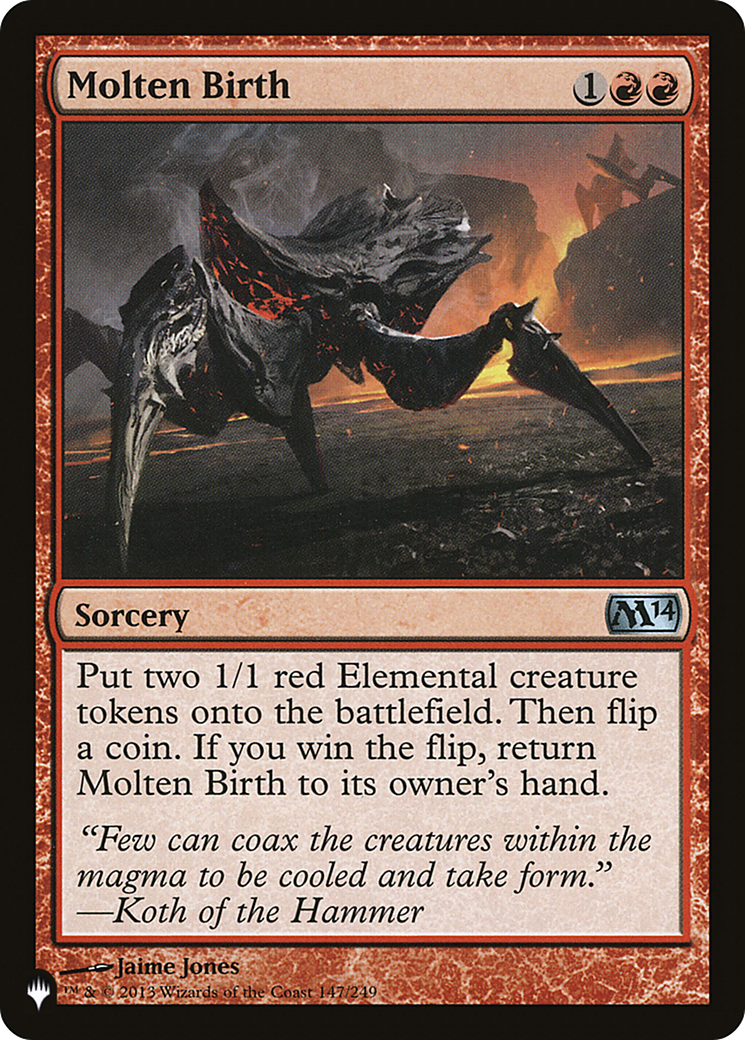 Molten Birth [The List] | Enigma On Main