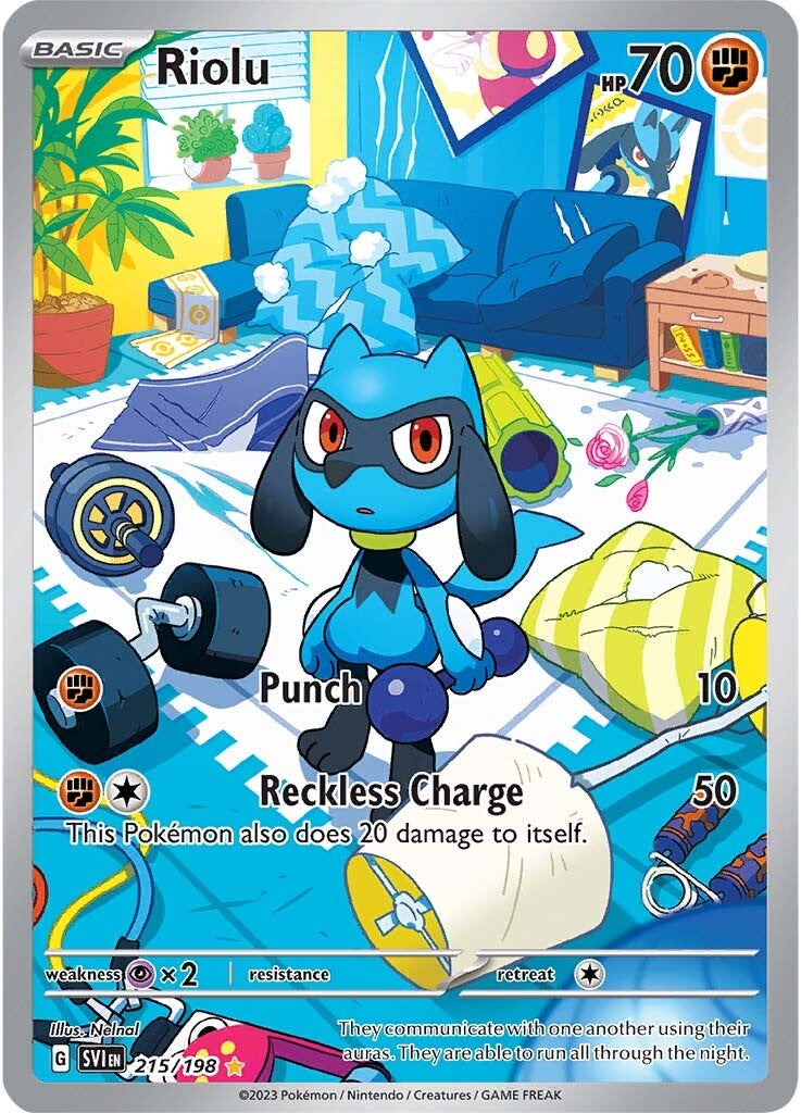 Riolu (215/198) [Scarlet & Violet: Base Set] | Enigma On Main