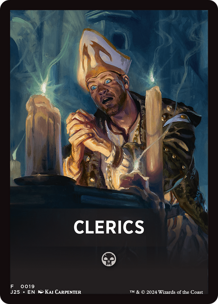 Clerics Theme Card [Foundations Jumpstart Front Cards] | Enigma On Main