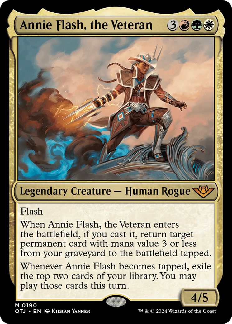 Annie Flash, the Veteran [Outlaws of Thunder Junction] | Enigma On Main
