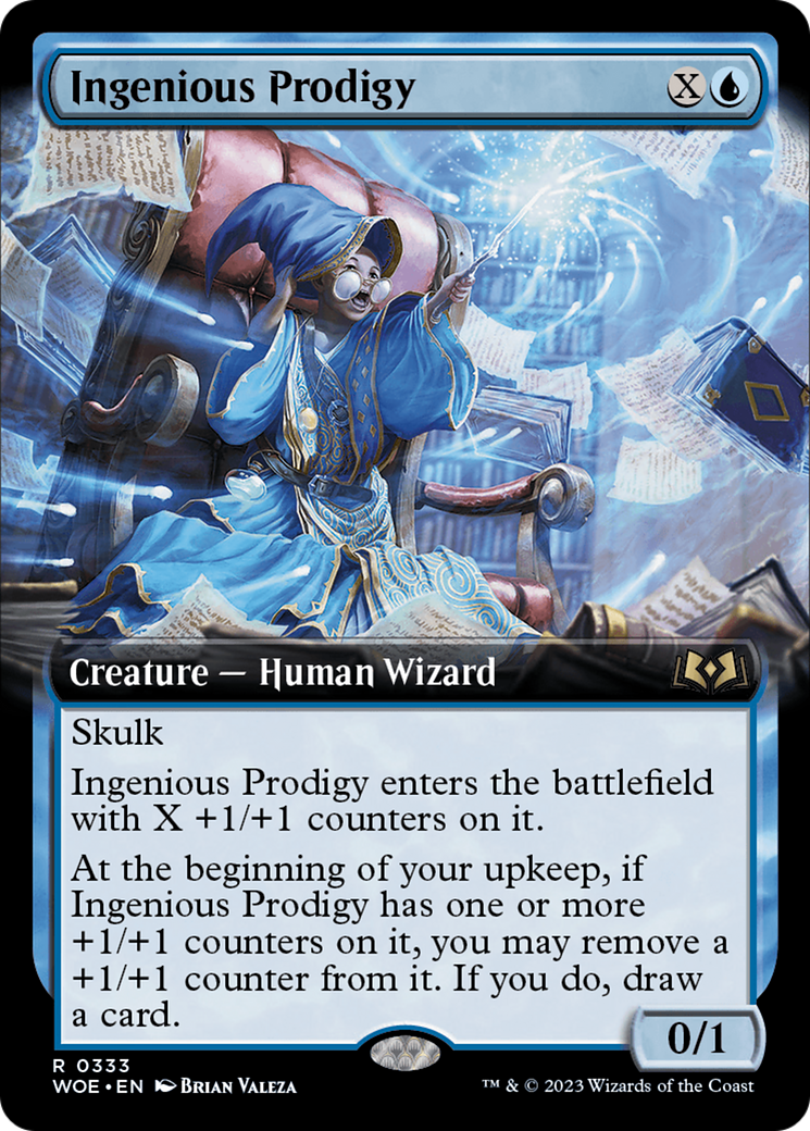 Ingenious Prodigy (Extended Art) [Wilds of Eldraine] | Enigma On Main