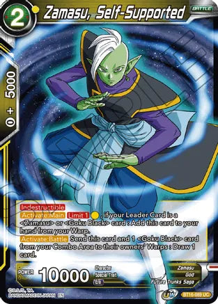 Zamasu, Self-Supported (BT16-089) [Realm of the Gods] | Enigma On Main