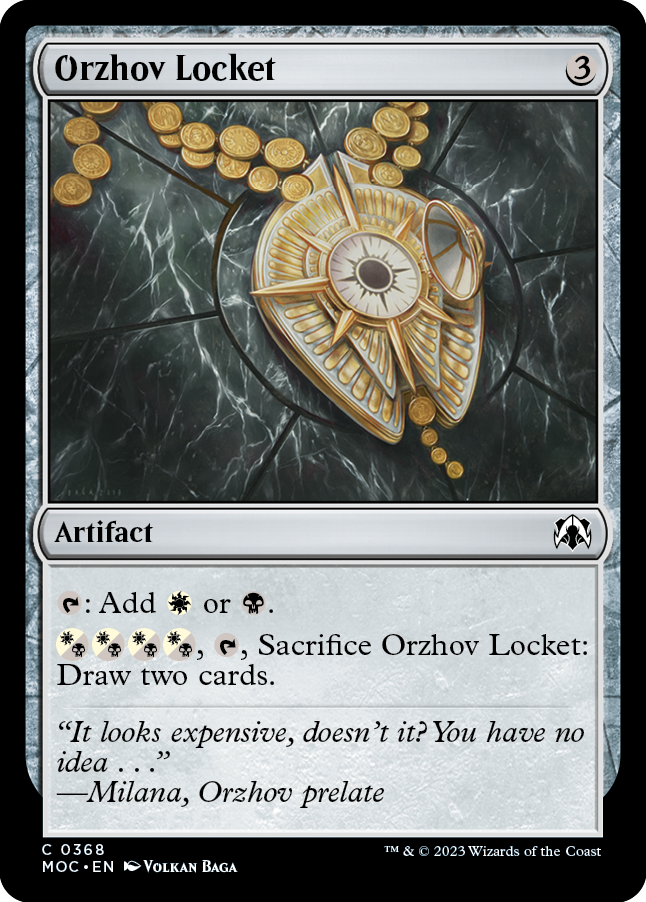Orzhov Locket [March of the Machine Commander] | Enigma On Main