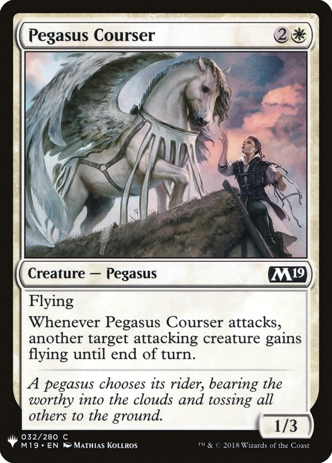 Pegasus Courser [Mystery Booster] | Enigma On Main