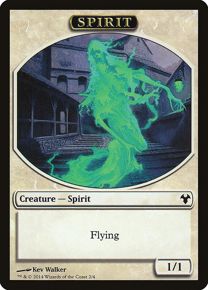 Myr // Spirit Double-Sided Token [Modern Event Deck 2014 Tokens] | Enigma On Main