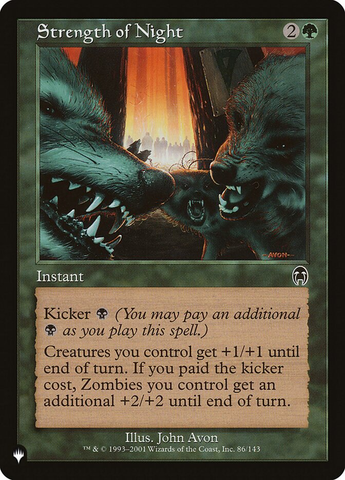 Strength of Night [The List] | Enigma On Main
