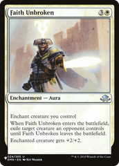 Faith Unbroken [The List Reprints] | Enigma On Main