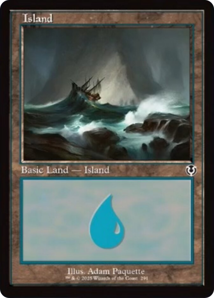 Island (291) (Retro Frame) [Innistrad Remastered] | Enigma On Main