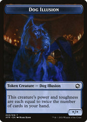 Angel // Dog Illusion Double-Sided Token [Dungeons & Dragons: Adventures in the Forgotten Realms Tokens] | Enigma On Main